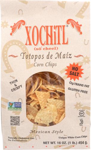 Xochitl Chip Corn No Salt - 16 Oz (9 Units)