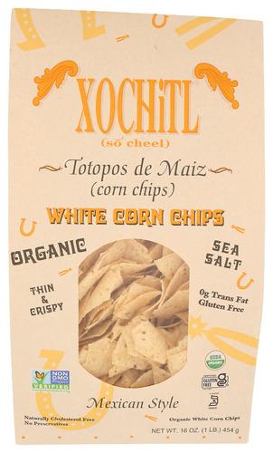 Xochitl Chip Corn White Organic - 16 Oz (9 Units)