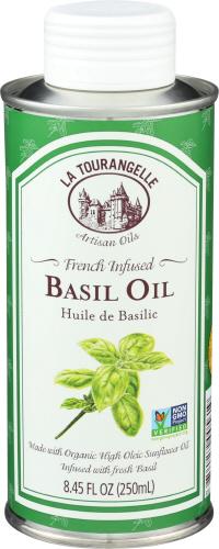 La Tourangelle Oil Infused Basil - 250 Ml (6 Units)