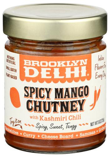 Brooklyn Delhi Chutney Mango Spicy - 9 Oz (6 Units)
