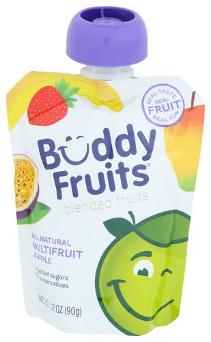 Buddy Fruits Fruit Pch Multifrt Orig - 3.2 Oz (18 Units)