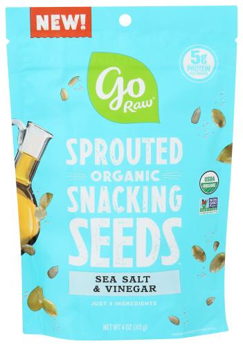 Go Raw Seeds Snacking Sslt Vngr - 4 Oz (10 Units)