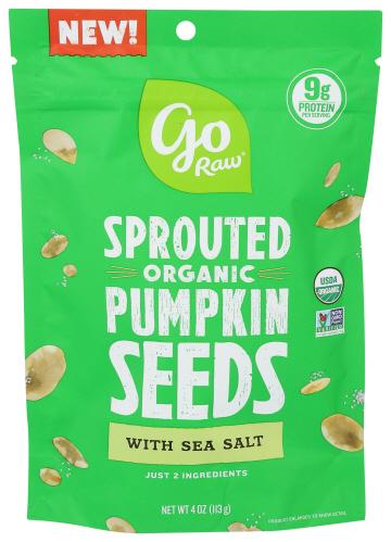 Go Raw Seeds Pumpkin - 4 Oz (10 Units)