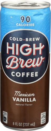 High Brew Coffee Mexican Vnlla - 8 Oz (12 Units)