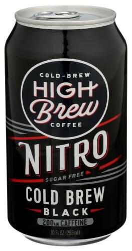 High Brew Coffee Nitro Black - 10 Fo (12 Units)