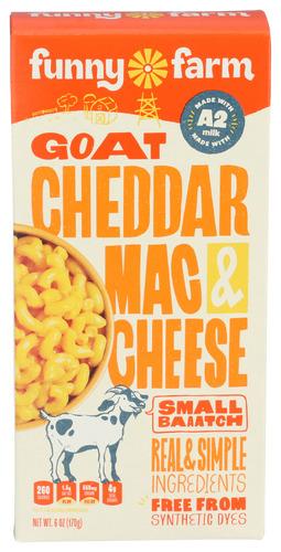 Funny Farm Mac N Cheese Goat Box - 6 Oz (8 Units)