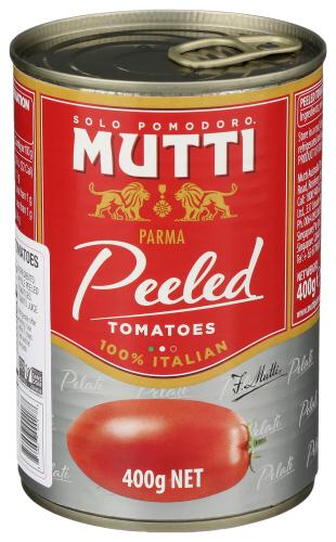Mutti Tomato Peeled - 14 Oz (12 Units)