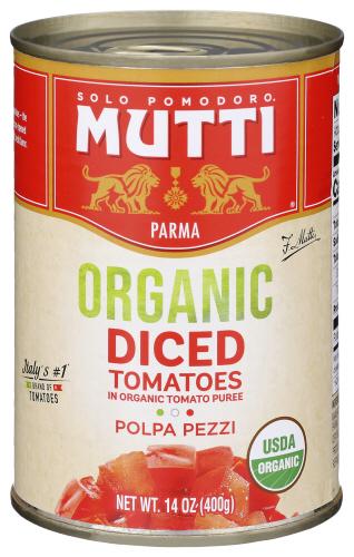 Mutti Tomatoes Diced - 14 Oz (6 Units)