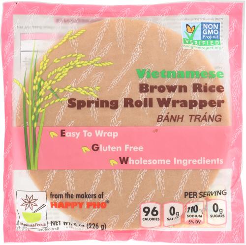 Star Anise Rice Wrapper Brnrc Vietnm - 8 Oz (6 Units)