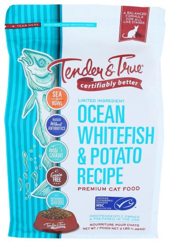 Tender And True Cat Fd Whitefish & Potato - 3 Lb (6 Units)
