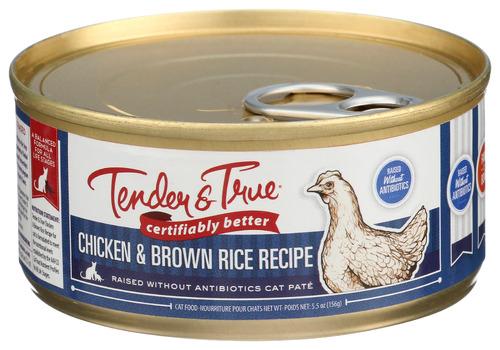 Tender And True Cat Fd Chicken & Brn Rice - 5.5 Oz (24 Units)
