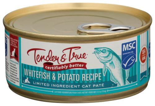 Tender And True Cat Fd Whitefish Potato - 5.5 Oz (24 Units)