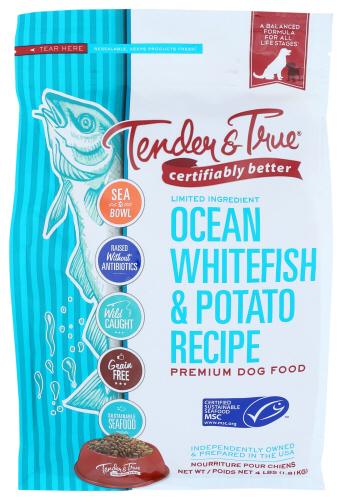 Tender And True Dog Fd Whtfish And Potato - 4 Lb (6 Units)