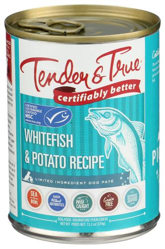 Tender And True Dog Fd Wet Whitefish Potato - 13.2 Oz (12 Units)