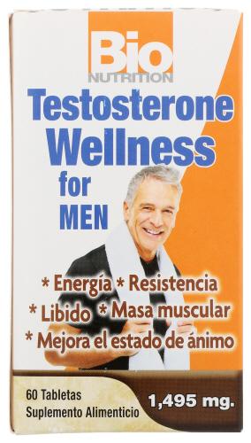 Bio Nutrition Testosterone Wellness - 60 Tb (1 Units)