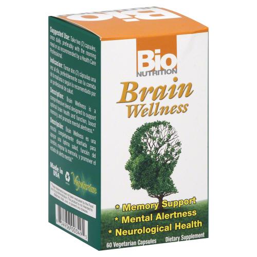 Bio Nutrition Wellness Brain - 60 Vc (3 Units)