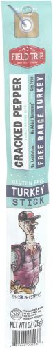 Fieldtrip Meat Stick Trky Crckd Pep - 1 Oz (24 Units)