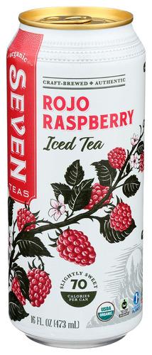 Seven Teas Tea Iced Raspberry - 16 Fo (12 Units)