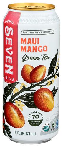 Seven Teas Tea Green Mango Maui - 16 Fo (12 Units)