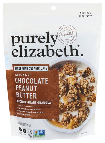 Purely Elizabeth Granola Nt Butter Chocolate Sea Salt - 10 Oz (6 Units)