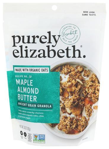 Purely Elizabeth Granola Nut Butter Mple Almd - 10 Oz (6 Units)