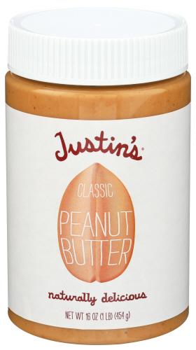 Justins Peanut Butter Classic Ntrl - 16 Oz (12 Units)