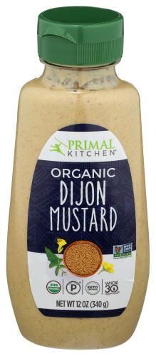 Primal Kitchen Mustard Dijon Organic - 12 Oz (6 Units)