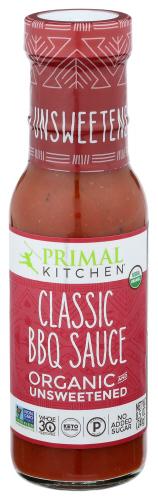 Primal Kitchen Sauce Bbq Classic Organic - 8.5 Oz (6 Units)