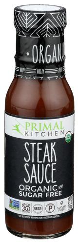 Primal Kitchen Sauce Steak Organic Sf - 8.5 Oz (6 Units)
