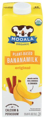 Mooala Milk Banana Orignl Organic - 32 Fo (6 Units)