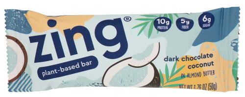 Zing Bars Bar Chocolate Coconut - 1.76 Oz (12 Units)