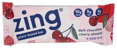 Zing Bars Bar Drk Chocolate Chrry Almond - 1.76 Oz (12 Units)