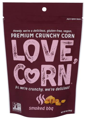 Love Corn Love Corn Bbq Share Bg - 4 Oz (12 Units)