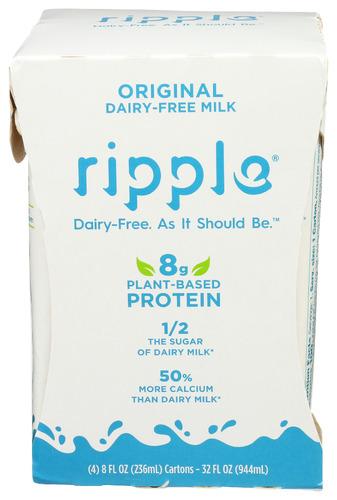 Ripple Milk Aseptic Original 4Pk - 32 Fo (4 Units)