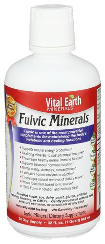 Vital Earth Minerals Mineral Fulvic - 32 Oz (1 Units)
