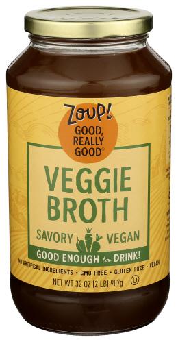 Zoup Good Really Broth Veggie - 32 Oz (6 Units)