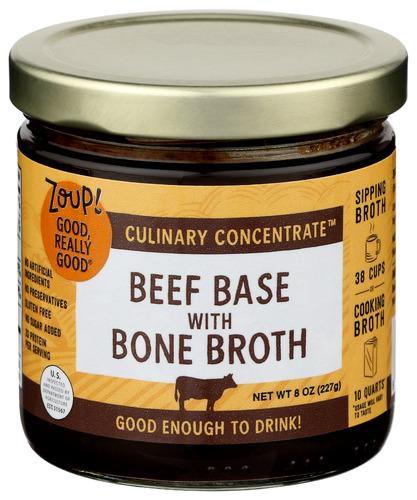 Zoup Good Really Bone Broth Cncrnte Beef - 8 Oz (6 Units)