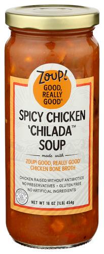 Zoup Good Really Soup Chicken Chilada Spic - 16 Oz (6 Units)