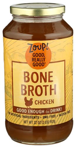 Zoup Good Really Broth Chicken Bone - 32 Oz (6 Units)
