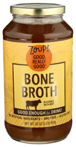 Zoup Good Really Broth Beef Bone - 32 Oz (6 Units)