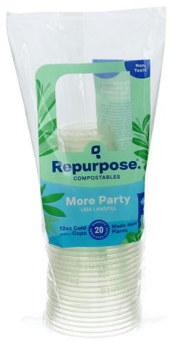 Repurpose Cup Cold 12Oz 20Pc - 20 Pc (12 Units)