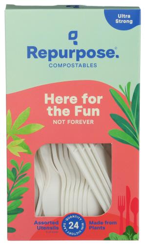 Repurpose Cutlery Assorted 24Pc - 24 Ea (20 Units)