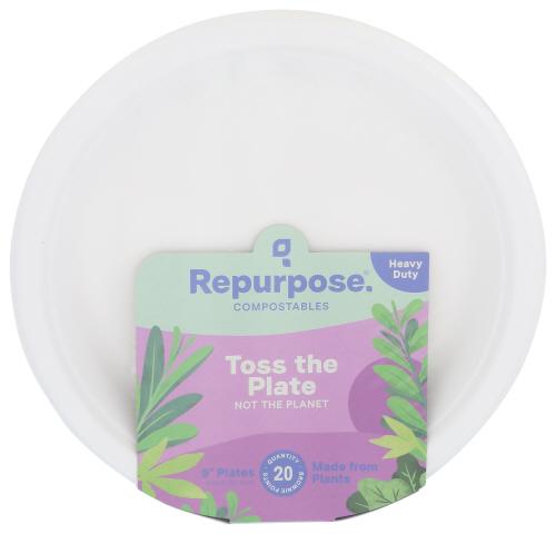 Repurpose Plates 9In Everyday 20Pc - 20 Pc (12 Units)