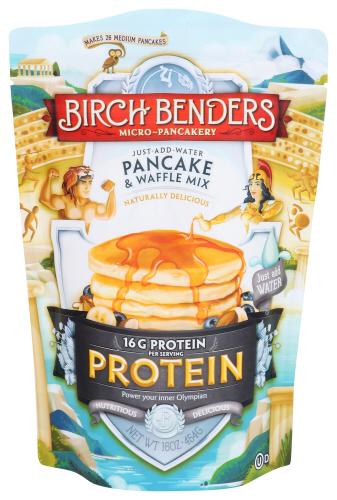Birch Benders Mix Pnck Wfle Protein - 16 Oz (6 Units)