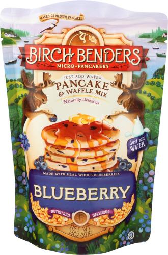 Birch Benders Mix Pncke Wffl Blueberry - 14 Oz (6 Units)