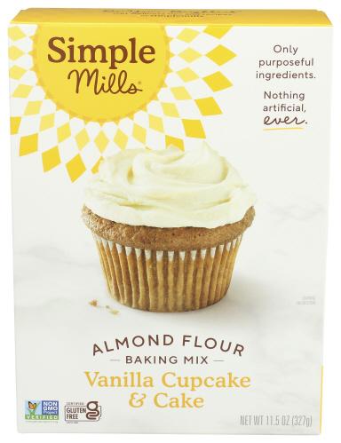 Simple Mills Mix Cake Vanilla - 11.5 Oz (6 Units)