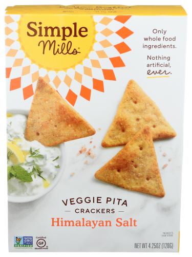 Simple Mills Cracker Pita Himalyn Sslt - 4.25 Oz (6 Units)