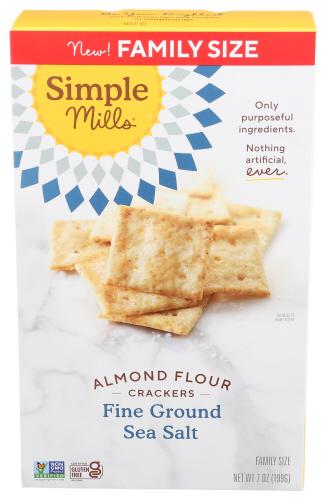 Simple Mills Crackers Almond Flour Ss - 7 Oz (6 Units)