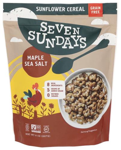 Seven Sundays Cereal Mple Sea Salt Gfree - 8 Oz (6 Units)