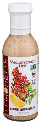 Lemonette Dressings Dressing Mediternean Herb - 12 Oz (6 Units)